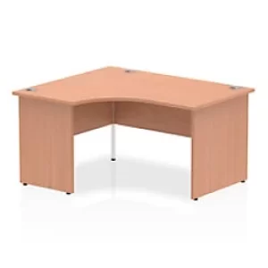 Image of Dynamic Computer Desk Evolve Plus ICDLP14BCH Rectangular MFC 1400 mm x 1600 mm x 730 mm BEECH