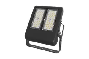 Image of Precision Pro RGB+W Dmx512 Floodlight 100W 60 x 135 Beam IP67 Black