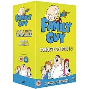 Image of Family Guy - Complete Series 1-5 DVD