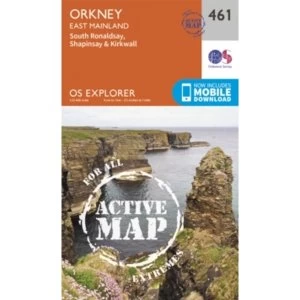 Image of Orkney - East Mainland by Ordnance Survey (Sheet map, folded, 2015)