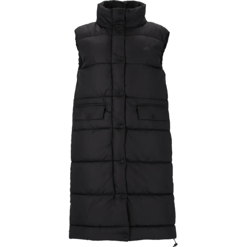 Image of Whistler Womens Whistler Amaretto Long Puffer Vest Noir Female 36