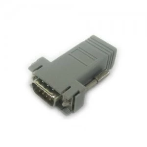 Image of Lantronix 200.2071 cable interface/gender adapter RJ-45 DB9M Gray
