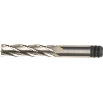 image of 1/2' HSS-Co 5% Threaded Shank Multi Flute Long Series End Mill - Sherwood