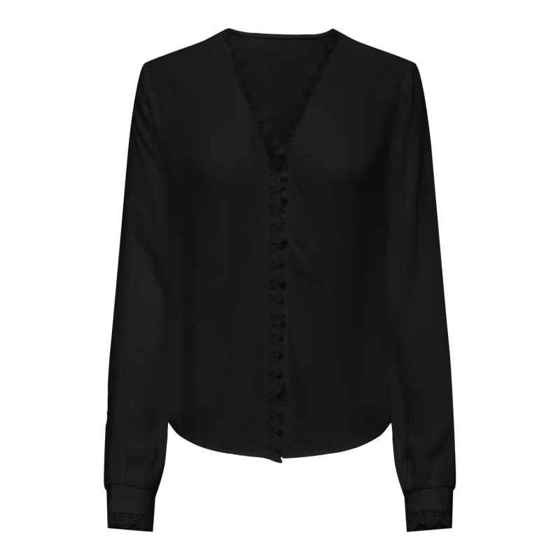 Image of Only Womens blouse Only Onlviona FR Noir Female M