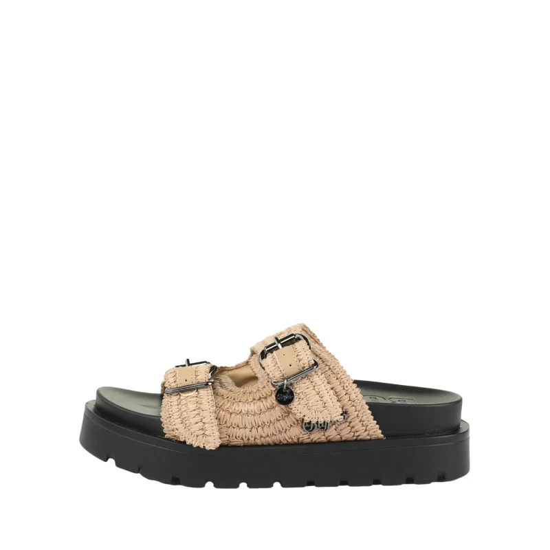 Image of Buffalo Womens slides Buffalo Raya Ari Beige Female 37