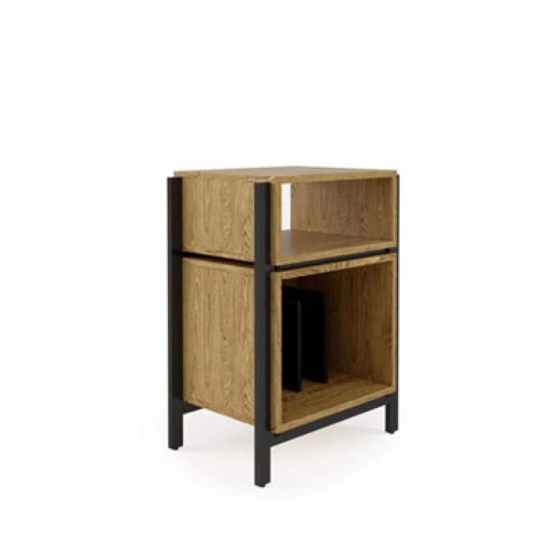 Image of Alphason Louisiana Turntable Stand, Brown ATTS1201