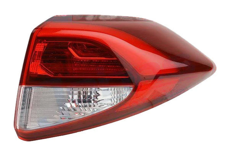 Image of JOHNS 39 63 88-2 Rear light Outer section, without bulb holder, Right, LED Combination Rearlight (391)