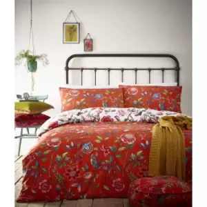 image of Creative Cloth Pomelo Duvet Cover Set (King) (Orange)