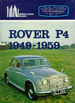 Image of Rover P4 1949-59 by R. M Clarke Paperback