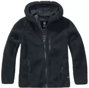 Image of Brandit Ladies Hooded Fleece Jacket Fleece Jacket black