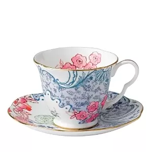 image of Wedgwood Butterfly Bloom Spring Blossom Cup & Saucer