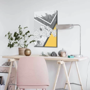 Image of 4570ABSC - 050 Multicolor Decorative Canvas Painting