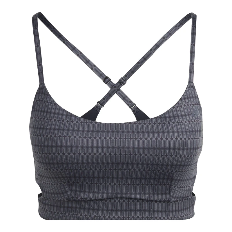 Image of adidas Yoga Studio Light Support Bra Womens - Grey Grey 34B