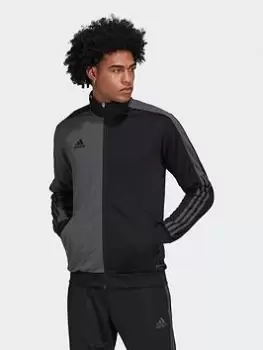 Image of adidas Tiro Track Half & Half Track Top, Blue Size XL Men