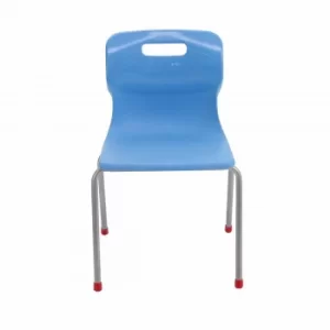 TC Office Titan 4 Leg Chair Size 4, Sky Blue