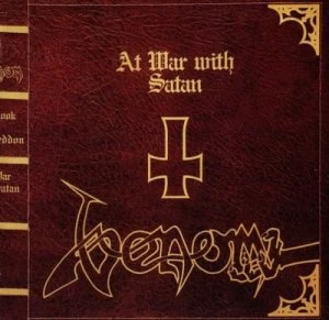 Image of At War With Satan by Venom Vinyl Album