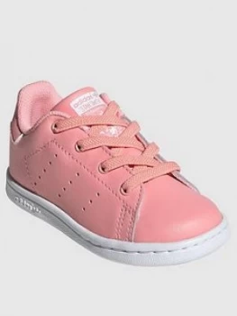 Image of Adidas Originals Infant Stan Smith El I Trainers - Pink