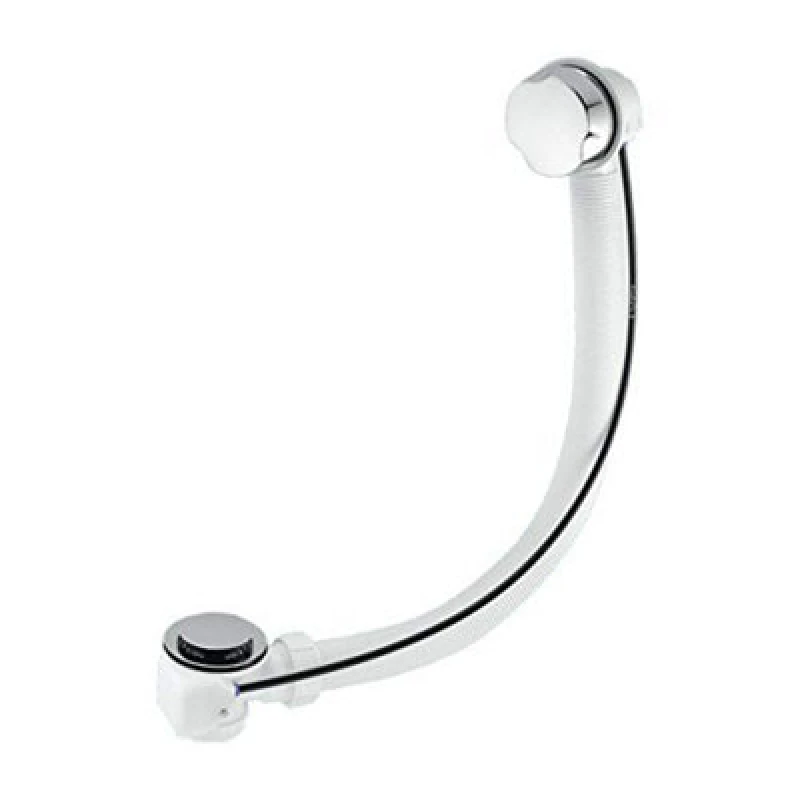 Image of McAlpine PUB-CPB 1.5" x 70mm Pop-Up Bath Waste and Overflow White