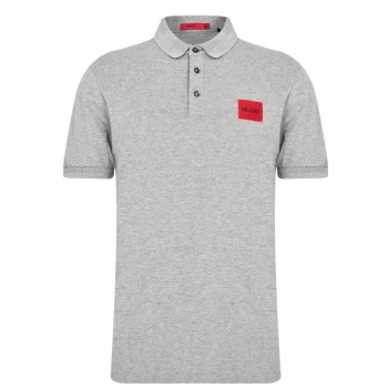 image of Hugo Boss Dereso Polo Shirt Grey Size L Men