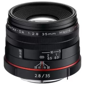 Image of Pentax HD DA 35mm f/2.8 Macro Lens in Black