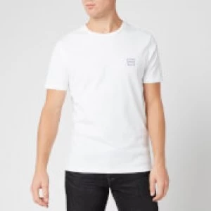 image of Hugo Boss Tales Chest Logo T-Shirt White Size M Men