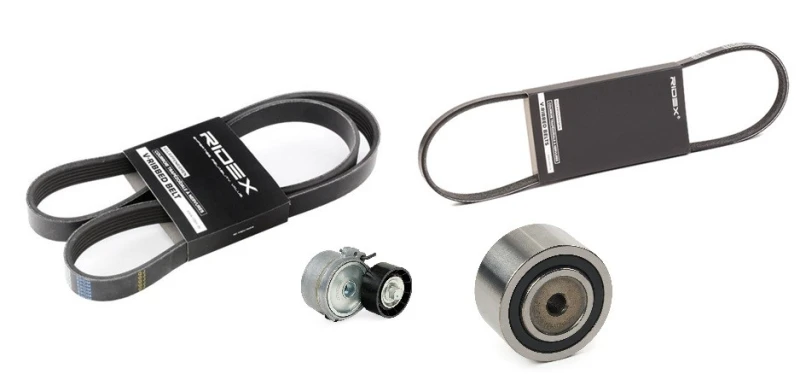 Image of RIDEX 542R0877 V-ribbed belt set V-Ribbed Belt Set (542)