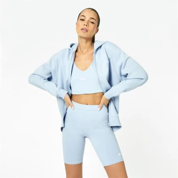 image of Slazenger x Sophia & Cinzia Zip Through Hoodie - Blue