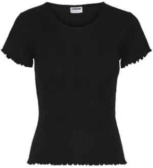 Image of Noisy May Berry O-Neck Top T-Shirt black