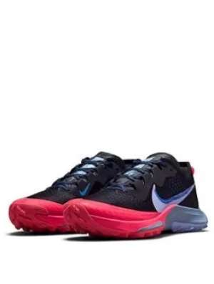 Image of Nike Air Zoom Terra Kiger, Black/Blue/Pink, Size 4, Women