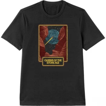 Image of Queens Of The Stone Age - Canyon Unisex Large T-Shirt - Black