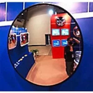Image of Security Mirror Black 60 x 60 x 60 cm