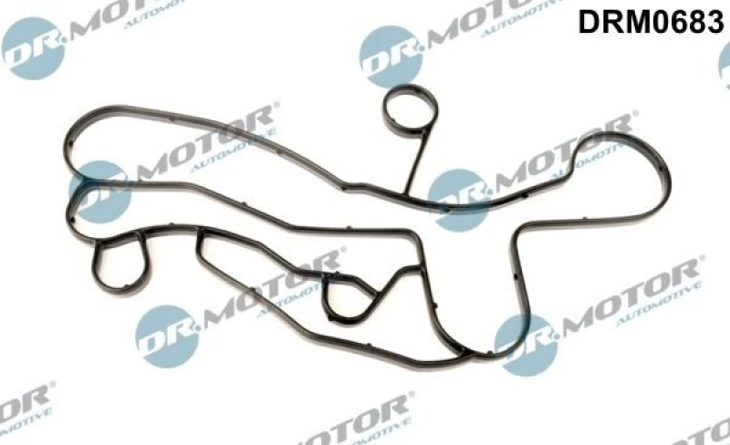 Image of DR.MOTOR AUTOMOTIVE Oil filter housing gasket DR.MOTOR AUTOMOTIVE DRM0683