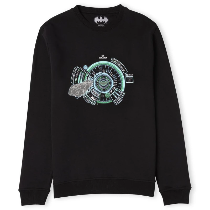 Image of DC Batman Batmobile Sweatshirt - Black - M