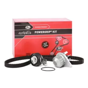 Image of GATES Water Pump + Timing Belt Kit KP15575XS FIAT,PEUGEOT,CITROEN,QUBO (225),FIORINO Kasten/Kombi (225),Fiorino MPV (225),206 Schragheck (2A/C)