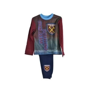 Image of West Ham Pyjamas BOYS 5/6 yrs