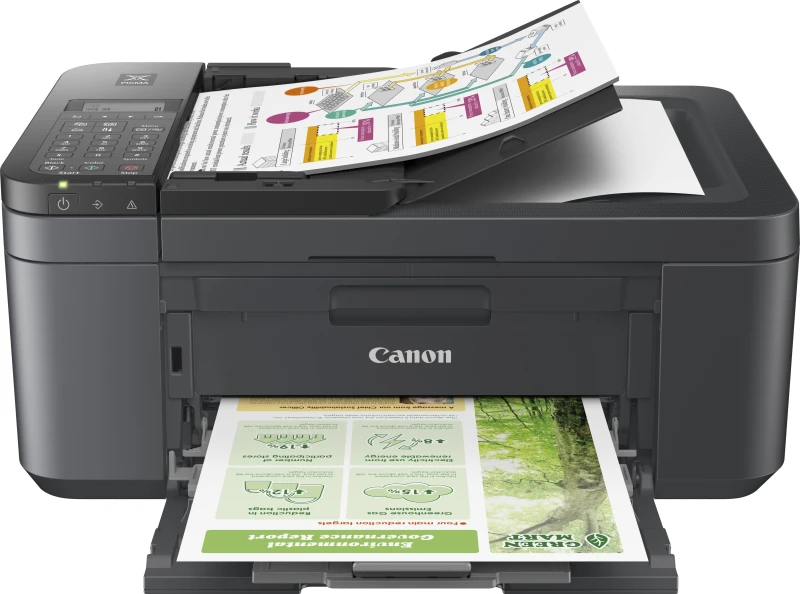 Image of Canon PIXMA TR4755i Wireless Inkjet Printer - Black