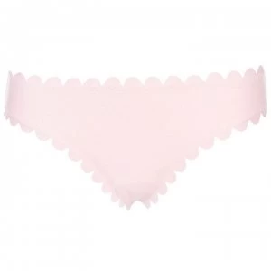 image of USA Pro USA Scallop Bikini Bottoms Ladies - Blush