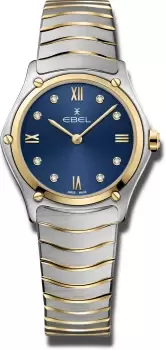 image of Ebel Watch Sport Classic Ladies - Blue