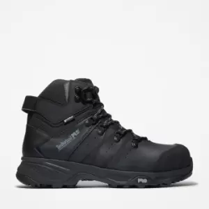 Image of Timberland Switchback Composite-toe Work Hiker For Men In Black Black, Size 10