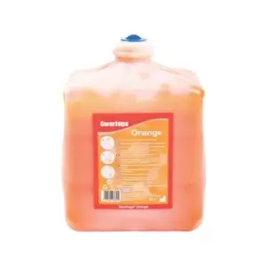 image of Swarfega Sor2Lt Hand Cleaner, Cartridge, Orange, 2L