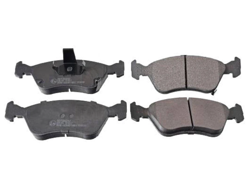 Image of Blue PRINT ADT34292 Brake pad set Front Axle, with acoustic wear warning, with piston clip Brake Pad Set,disc brake (402)