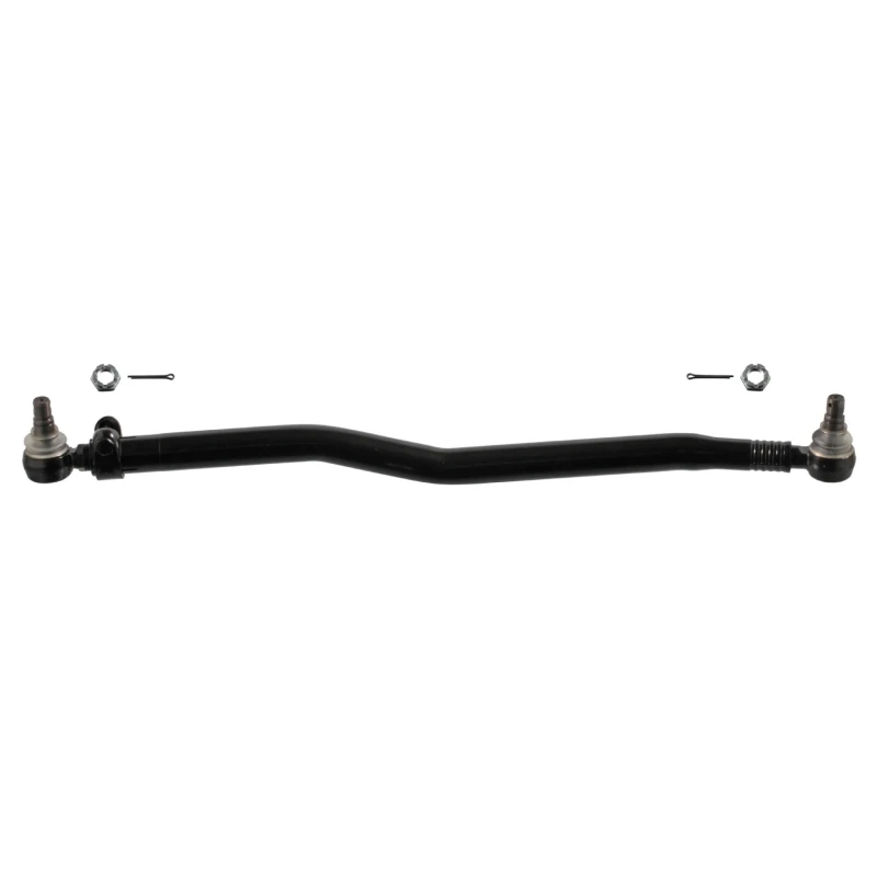 Image of FEBI BILSTEIN 40045 Centre Rod Assembly Front Axle, with castellated nut and split pins Centre Rod Assembly (285)