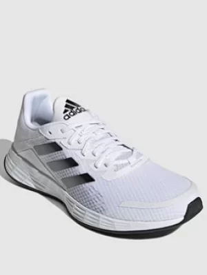 Image of adidas Duramo Sl, White/Black, Size 10, Men