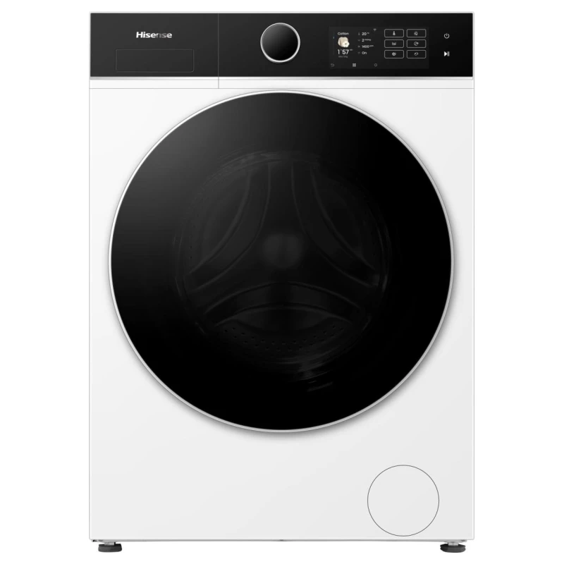 Image of Hisense 5i KitchenFit Series WD5I1245BWR 12Kg / 8KG Washer Dryer with 1400 rpm - White - D Rated [Wash&Dry], A Rated [Wash Only]