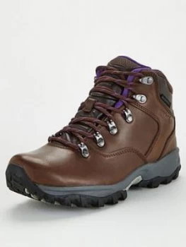 Image of Regatta Regatta Lady Bainsford Leather Walking Boot, Brown, Size 3, Women