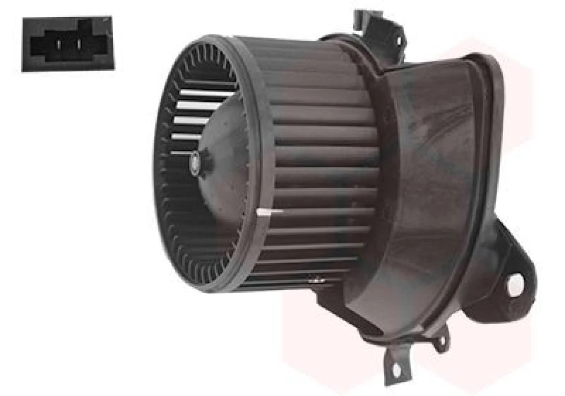 Image of VAN WEZEL Blower motor VAN WEZEL 1630773