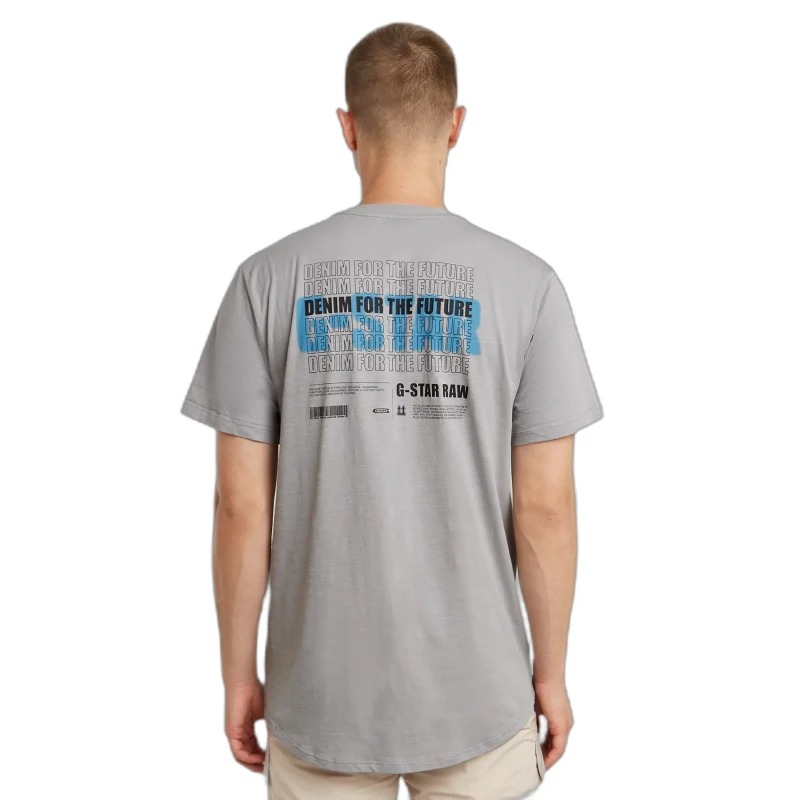 Image of G-Star T-Shirt G-Star Lash Back gr Gris Unisex S