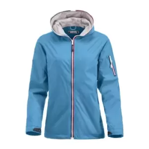 Image of Clique Womens/Ladies Seabrook Hooded Jacket (XL) (Sky Blue)