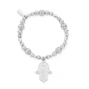 image of ChloBo Silver Hand of Love Bracelet