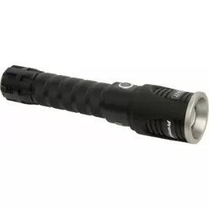 Rechargeable Aluminium Torch - 10W cree xpl LED - Adjustable Focus Flashlight